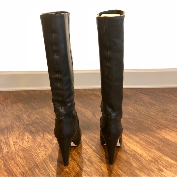 Loeffler Randall Viva Pull-on Leather Boots - NWT - Picture 5 of 8